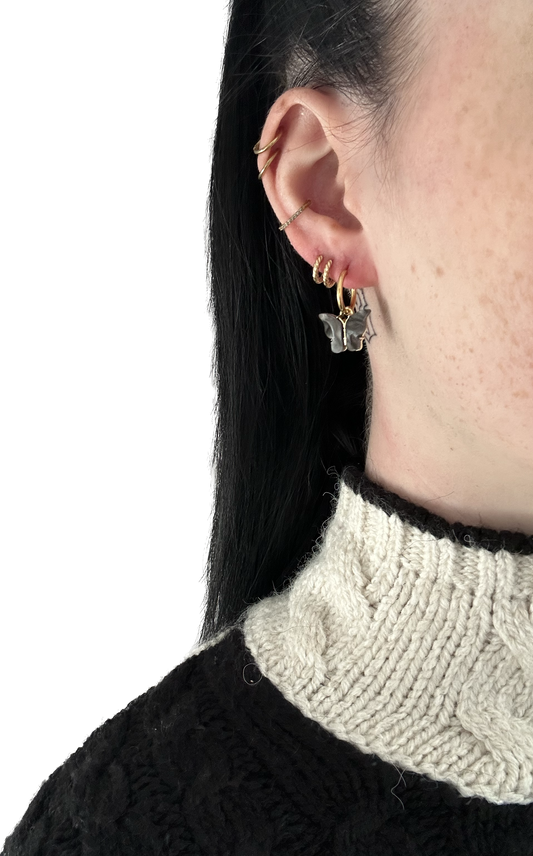 Boucles d'oreilles personnalisables Nout 🇫🇷